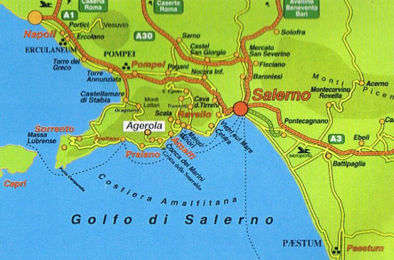 Alloggio nella costiera Amalfitana ad Agerola a Napoli in Affitto